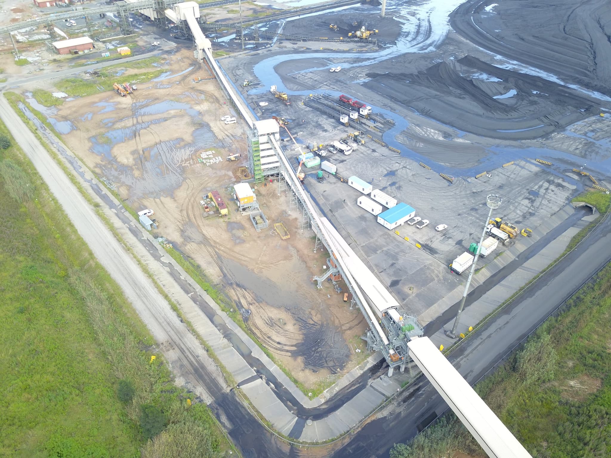 New Largo Offloading Facility — sampling station